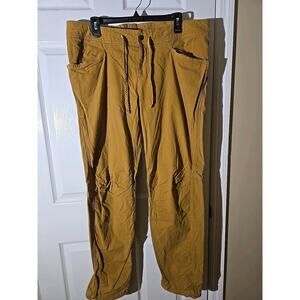 The North Face Women's Climbing Pants Size 16 Tan Hiking Outdoor